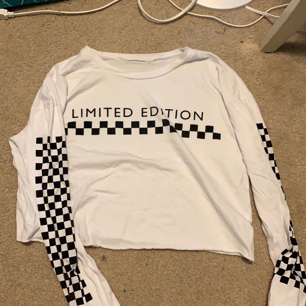 Limited edition crop top